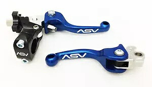 ASV F3 フロント ブレーキ クラッチ パーチ レバー ショーティー ブルー ヤマハ WR 250F 400F 426F ASV F3 Front Brake Clutch Perch Levers Shorty Blue Yamaha WR 250F 400F 426F 【並行輸入品】