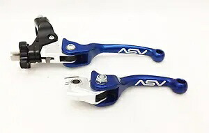 ASV F3 フロント ブレーキ クラッチ パーチ レバー ペア スタンダード ブルー ホンダ CRF 250R 250RX ASV F3 Front Brake Clutch Perch Levers Pair Standard Blue Honda CRF 250R 250RX 【並行輸入品】