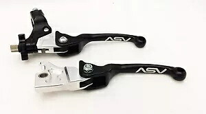 ASV F3 フロント ブレーキ クラッチ パーチ レバー ペア パック ブラック ヤマハ YFZ 450 2004-2006 ASV F3 Front Brake Clutch Perch Levers Pair Pack Black Yamaha YFZ 450 2004-2006 【並行輸入品】