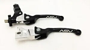 ASV F3 フロント ブレーキ クラッチ パーチ レバー ペア パック ブラック ヤマハ グリズリー 350 450 ASV F3 Front Brake Clutch Perch Levers Pair Pack Black Yamaha Grizzly 350 450 【並行輸入品】