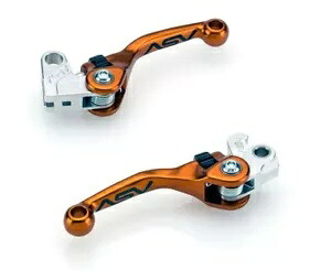 ASV F4 交換用ブレーキ クラッチ レバー ショーティー オレンジ ガス ガス EC 250 250F XC 200 ASV F4 Replacement Brake Clutch Lever Shorty Orange Gas Gas EC 250 250F XC 200 【並行輸入品】