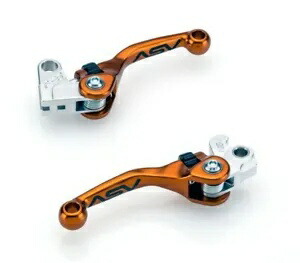 ASV F4 交換用ブレーキ クラッチ レバー ショーティー オレンジ WR250F 450F YZ 65 YZ85 ASV F4 Replacement Brake Clutch Levers Shorty Orange WR250F 450F YZ 65 YZ85 【並行輸入品】