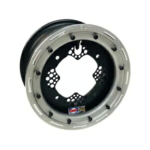DWT ROK'N LOK 2 フロント シルバー ビードロック リム ホイール 10\