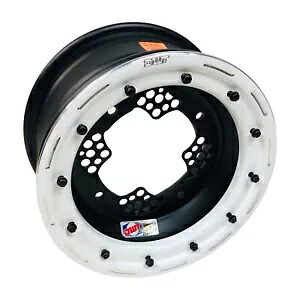 DWT ROK'N LOK フロント ホワイト ビードロック リム ホイール 10\