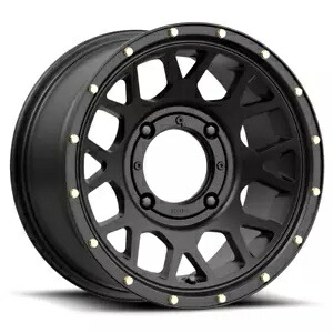 KMC KS135 グレネード UTV アルミ ホイール リム 14x7 4/156 10mm ブラック サテン KMC KS135 Grenade UTV Aluminum Wheel Rim 14x7 4/156 10mm Black Satin 【並行輸入品】