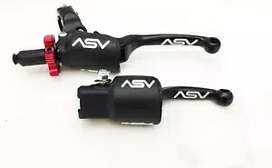 ASV F3 フロント ブレーキ プロ パック クラッチ パーチ レバー ブラック CR80 CR85 CR250 CR500 ASV F3 Front Brake Pro Pack Clutch Perch Levers Black CR80 CR85 CR250 CR500 【並行輸入品】