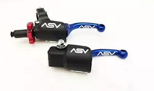 ASV F3 フロント ブレーキ プロ パック クラッチ パーチ レバー ショーティー ブルー ホンダ CRF 250R 250RX ASV F3 Front Brake Pro Pack Clutch Perch Levers Shorty Blue Honda CRF 250R 250RX 【並行輸入品】