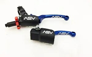 ASV F3 フロント ブレーキ プロ パック クラッチ パーチ レバー ブルー ホンダ CRF 250F XR 250R ASV F3 Front Brake Pro Pack Clutch Perch Levers Blue Honda CRF 250F XR 250R 【並行輸入品】