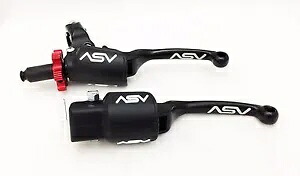 ASV F3 フロント ブレーキ プロ パック クラッチ パーチ レバー ブラック スズキ LT-R 450 LTR 450 ASV F3 Front Brake Pro Pack Clutch Perch Levers Black Suzuki LT-R 450 LTR 450 【並行輸入品】