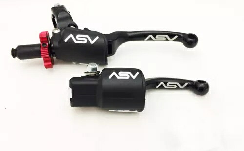 ASV F3 フロント ブレーキ プロ パック クラッチ パーチ レバー ブラック ホンダ CRF 250F XR 250R ASV F3 Front Brake Pro Pack Clutch Perch Levers Black Honda CRF 250F XR 250R 【並行輸入品】