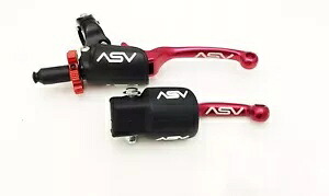 ASV F3 フロント ブレーキ プロ パック クラッチ パーチ レバー レッド ヤマハ TTR 230 全年式 ASV F3 Front Brake Pro Pack Clutch Perch Levers Red Yamaha TTR 230 All Years 【並行輸入品】