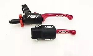 ASV F3 フロント ブレーキ プロ パック クラッチ パーチ レバー レッド ヤマハ YZ 125 125X 250 250X ASV F3 Front Brake Pro Pack Clutch Perch Lever Red Yamaha YZ 125 125X 250 250X 【並行輸入品】