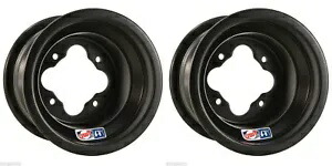 DWT ブラック A5 ロールリップ ATV 後輪リム 10\