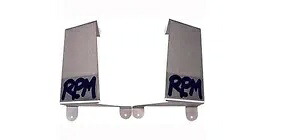 RPM ステンレススチール ラジエーター シュラウド ホンダ TRX250R TRX 250R 1986-1989 RPM Stainless Steel Radiator Shrouds Honda TRX250R TRX 250R 1986-1989 【並行輸入品】