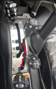 ロンスターレーシング LSR クイックシフトレースプレート シフトノブ付き Can Am Canam Maverick X3 Lonestar Racing LSR Quick Shift Race Plate w Shift Knob Can Am Canam Maverick X3 【並行輸入品】