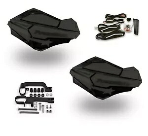 Powermadd Sentinel LED ハンドガード ガード ブラック チャコール マウント SkiDoo スノーモービル Powermadd Sentinel LED Handguards Guards Black Charcoal Mount SkiDoo Snowmobile 【並行輸入品】