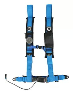 Pro Armor ハーネス 4 ポイント 2 インチ ブルー 自動車用ラッチ 運転席側 Can Am UTV モデル Pro Armor Harness 4 Point 2\
