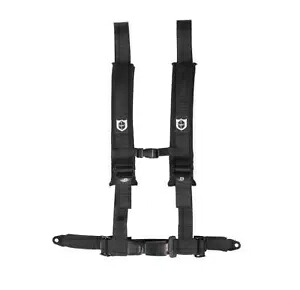 Pro Armor シートベルト ハーネス 4 ポイント 2 インチ ブラック 自動車用ラッチ Polaris RZR XP S Pro Armor Seat Belt Harness 4 Point 2\