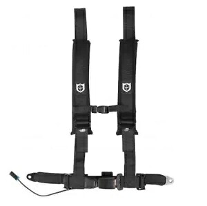 Pro Armor ハーネス 4 ポイント 2 インチ ブラック 自動車用ラッチ 運転席側 Can Am UTV モデル Pro Armor Harness 4 Point 2\