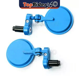 CNC ブルーバーエンドミラー NXP10 スズキ GSX-R 1000 01-20 19 18 17 16 CNC Blue Bar End Mirrors NXP10 For Suzuki GSX-R 1000 01-20 19 18 17 16 【並行輸入品】