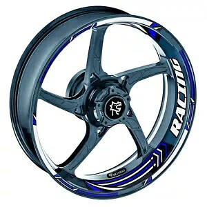 レーシング BP 17 インチリムホイールステッカーデカールスズキ GSXS1000F 16-19 18 17 Racing BP 17 inch Rim Wheel Stickers Decals For Suzuki GSXS1000F 16-19 18 17 【並行輸入品】