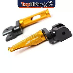 ゴールドフロントフットペグ 25 ミリメートル下部忍スズキ GSX-R 1000 R 17-21 20 19 18 GOLD Front Foot Pegs 25mm Lower Shinobi For Suzuki GSX-R 1000 R 17-21 20 19 18 【並行輸入品】