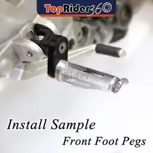 シルバーフロントフットペグ 25 ミリメートル下部忍ホンダ VFR1200F 10-16 15 14 13 12 SILVER Front Foot Pegs 25mm Lower Shinobi For Honda VFR1200F 10-16 15 14 13 12 【並行輸入品】