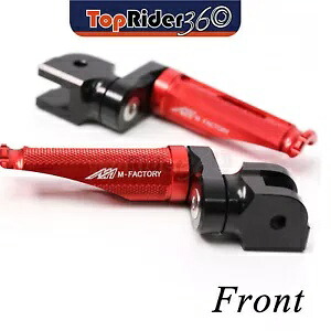 レッド フロント フットペグ 25mm 下部忍 ヤマハ SCR950 17-19 18用 RED Front Foot Pegs 25mm Lower Shinobi For Yamaha SCR950 17-19 18 【並行輸入品】