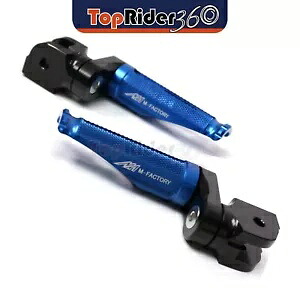 ブルーフロントフットペグ 25 ミリメートル下忍スズキ GSX 1100 カタナ 19-20 BLUE Front Foot Pegs 25mm Lower Shinobi For Suzuki GSX 1100 Katana 19-20 【並行輸入品】