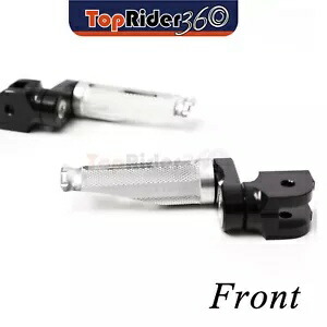 シルバーフロントフットペグ 25 ミリメートル下部忍ホンダ CBR250R/ABS 11-17 16 15 14 SILVER Front Foot Pegs 25mm Lower Shinobi For Honda CBR250R / ABS 11-17 16 15 14 【並行輸入品】