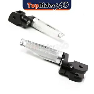 シルバー フロント フットペグ 25mm 下部忍 ヤマハ ストライカー 11-17用 SILVER Front Foot Pegs 25mm Lower Shinobi For Yamaha Stryker 11-17 【並行輸入品】