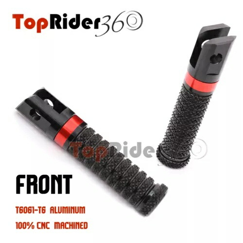 レッド RRING フロントフットペグヤマハ XSR 700 16-20 19 18 17 Red RRING Front Foot Pegs For Yamaha XSR 700 16-20 19 18 17 【並行輸入品】