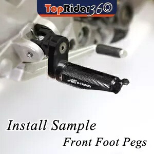 ブラックフロントフットペグ 25 ミリメートル下部忍アプリリア RSV 1000 R Mille 03-08 07 BLACK Front Foot Pegs 25mm Lower Shinobi For Aprilia RSV 1000 R Mille 03-08 07 【並行輸入品】