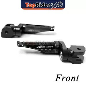 黒フロントフットペグ 25 ミリメートル下部忍ホンダ CB500F 13-21 20 19 18 17 16 BLACK Front Foot Pegs 25mm Lower Shinobi For Honda CB500F 13-21 20 19 18 17 16 【並行輸入品】