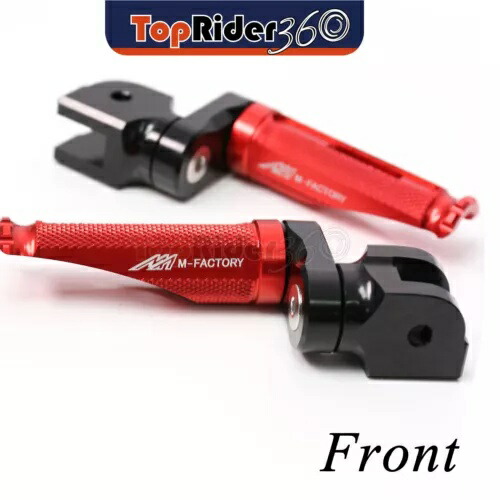 レッドフロントフットペグ 25 ミリメートル下忍ヤマハ YZF R3 19-21 20 RED Front Foot Pegs 25mm Lower Shinobi For Yamaha YZF R3 19-21 20 【並行輸入品】
