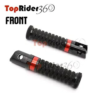 レッド RRING フロントフットペグホンダ CBR650F 14-18 17 16 15 Red RRING Front Foot Pegs For Honda CBR650F 14-18 17 16 15 【並行輸入品】