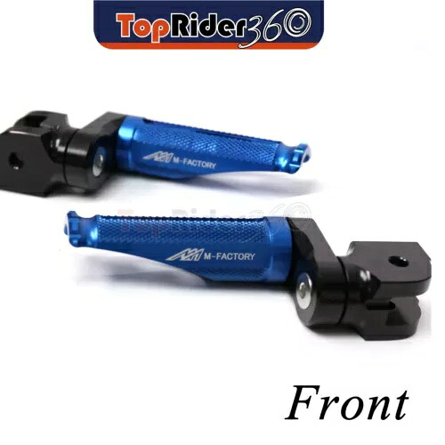 ブルーフロントフットペグ 25 ミリメートル下部忍ホンダ CB1000R 08-17 16 15 14 13 12 BLUE Front Foot Pegs 25mm Lower Shinobi For Honda CB1000R 08-17 16 15 14 13 12 【並行輸入品】