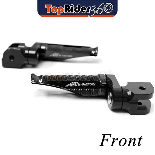 ブラックフロントフットペグ 25 ミリメートル下部忍アプリリア Shiver 750 07-17 16 15 14 BLACK Front Foot Pegs 25mm Lower Shinobi For Aprilia Shiver 750 07-17 16 15 14 【並行輸入品】