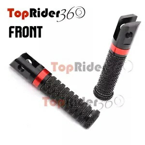赤 RRING フロントフットペグスズキ B-King 08-16 15 14 13 12 11 10 09 Red RRING Front Foot Pegs For Suzuki B-King 08-16 15 14 13 12 11 10 09 【並行輸入品】