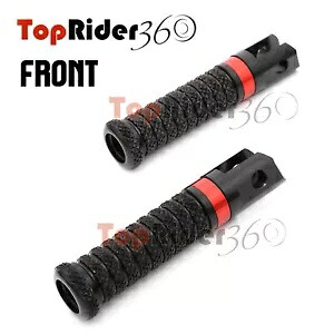 レッド RRING フロントフットペグ ヤマハ ストライカー 11-17 用 Red RRING Front Foot Pegs For Yamaha Stryker 11-17 【並行輸入品】