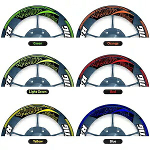レーシング BP 17 インチリムホイールステッカーデカールスズキ GSXS1000 16-20 19 18 17 Racing BP 17 inch Rim Wheel Stickers Decals For Suzuki GSXS1000 16-20 19 18 17 【並行輸入品】