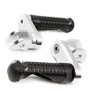 ブラックフロントフットペグ MPRO 40 ミリメートル延長 Versys KLE 650 06-11 12 13 14 Black Front Foot Pegs MPRO 40mm Extension For Versys KLE 650 06-11 12 13 14 【並行輸入品】
