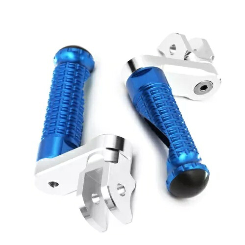 ブルー フロント フットペグ MPRO 40mm エクステンション ボンネビル T120 16 17 18用 Blue Front Foot Pegs MPRO 40mm Extension For Bonneville T120 16 17 18 【並行輸入品】