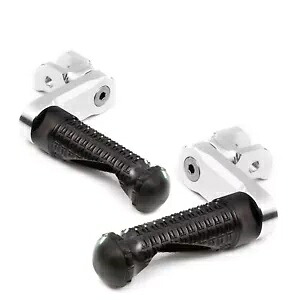 ブラック フロント フットペグ MPRO 40mm エクステンション ムルティストラーダ 1100 07 08 09用 Black Front Foot Pegs MPRO 40mm Extension For Multistrada 1100 07 08 09 【並行輸入品】