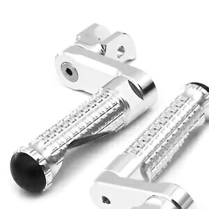 シルバー フロント フットペグ MPRO 40mm エクステンション MT-09 トレーサー 900 13-18 19 20用 Silver Front Foot Pegs MPRO 40mm Extension For MT-09 Tracer 900 13-18 19 20 【並行輸入品】
