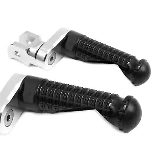 ブラックフロントフットペグ MPRO 25 ミリメートルエクステンション GSXR 1000 05-17 18 19 20 21 22 Black Front Foot Pegs MPRO 25mm Extension For GSXR 1000 05-17 18 19 20 21 22 【並行輸入品】