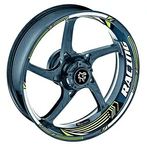 レーシング BP 17 インチリムホイールステッカーデカール RSV1000 R RSV Mille R 04-10 09 Racing BP 17 inch Rim Wheel Stickers Decals For RSV1000 R RSV Mille R 04-10 09 【並行輸入品】
