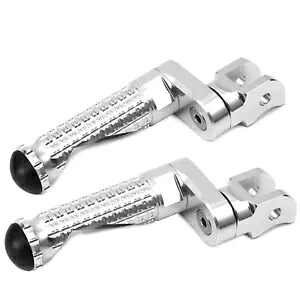 シルバー フロント フットペグ MPRO 25mm エクステンション ホンダ NC750XD 21 22用 Silver Front Foot Pegs MPRO 25mm Extension For Honda NC750XD 21 22 【並行輸入品】
