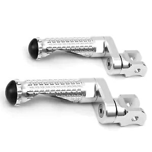 シルバーフロントフットペグ MPRO 25 ミリメートルエクステンションムルティストラーダ 1200 S 10-15 16 17 Silver Front Foot Pegs MPRO 25mm Extension For Multistrada 1200 S 10-15 16 17 【並行輸入品】
