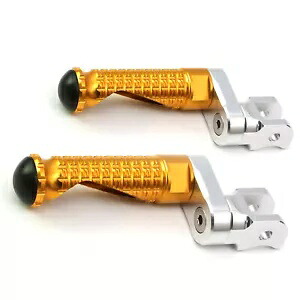 ゴールドフロントフットペグ MPRO 25 ミリメートル延長ヤマハボルト 15 16 17 18 19 20 Gold Front Foot Pegs MPRO 25mm Extension For Yamaha Bolt 15 16 17 18 19 20 【並行輸入品】